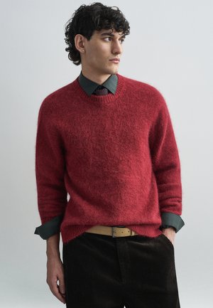 RUSSELL CREW - Πουλόβερ - cranberry