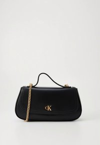 Calvin Klein HARDWARE MONOGRAM - Sac bandoulière - black