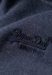 Superdry & Co ESSENTIAL LOGO HOOD TRACK  - Sudadera con cremallera - heritage navy marl