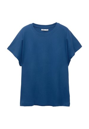 PULL&BEAR SHORT SLEEVE - Basic T-shirt - dark blue