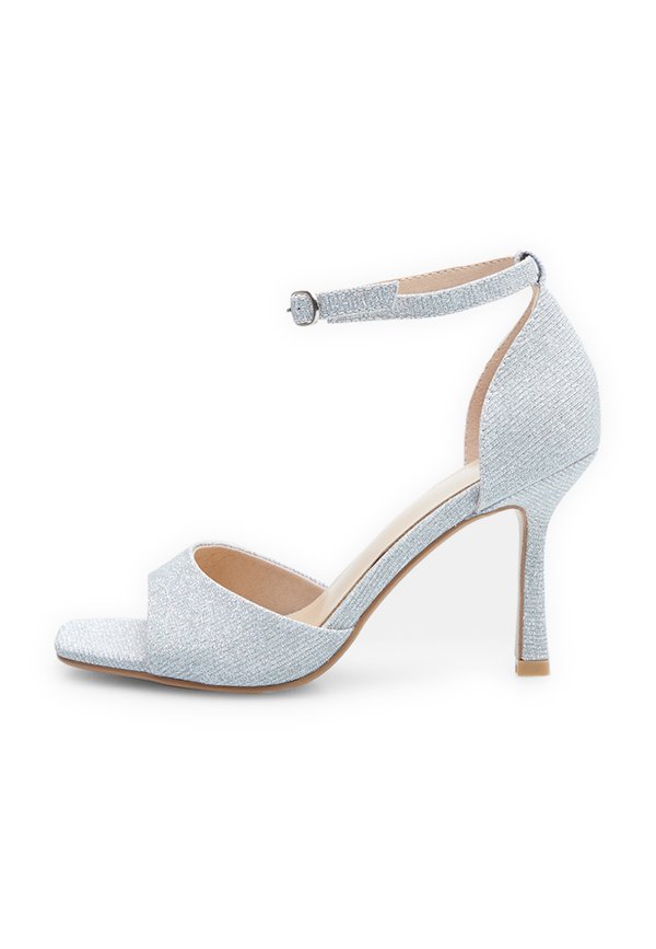 Riemensandalette - argento