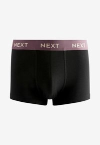 Next 4 PACK - Trumpikės - black metallic green blue waistband