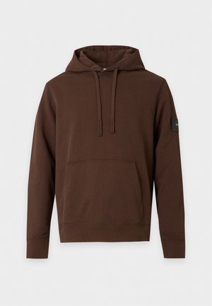 Calvin Klein Jeans, BADGE - Суитшърт с качулка - brown cork