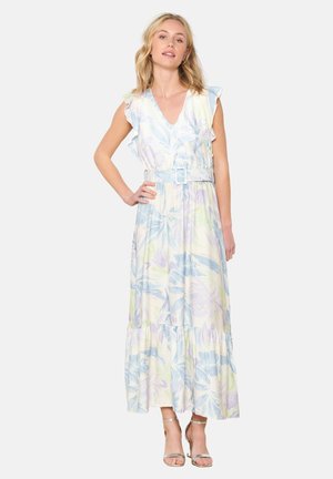 WITH FLORAL  - Maxi dress - vanilla white