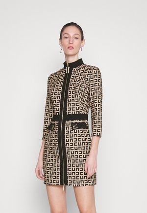 WOMEN'S DRESS - Cocktail dress / Party dress - tortora/nero