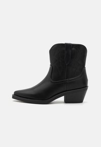 Cowboy- / bikerstøvlette - black