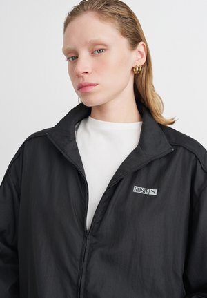OVERSIZED JACKET  - Overgangsjakke - black