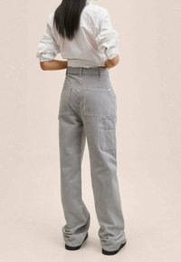 Mango Pantalon classique - black