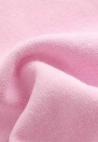 Next REGULAR FIT - Stickad klänning - pink flower graphic