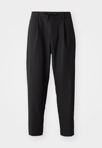 CONVERT PLEAT - Pantalones - black