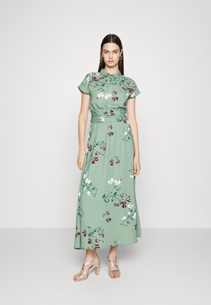 VMHALLIE LONG TIE DRESS - Maxi dress - laurel wreath