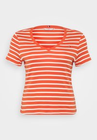 Non sélectionné, orange/ecru