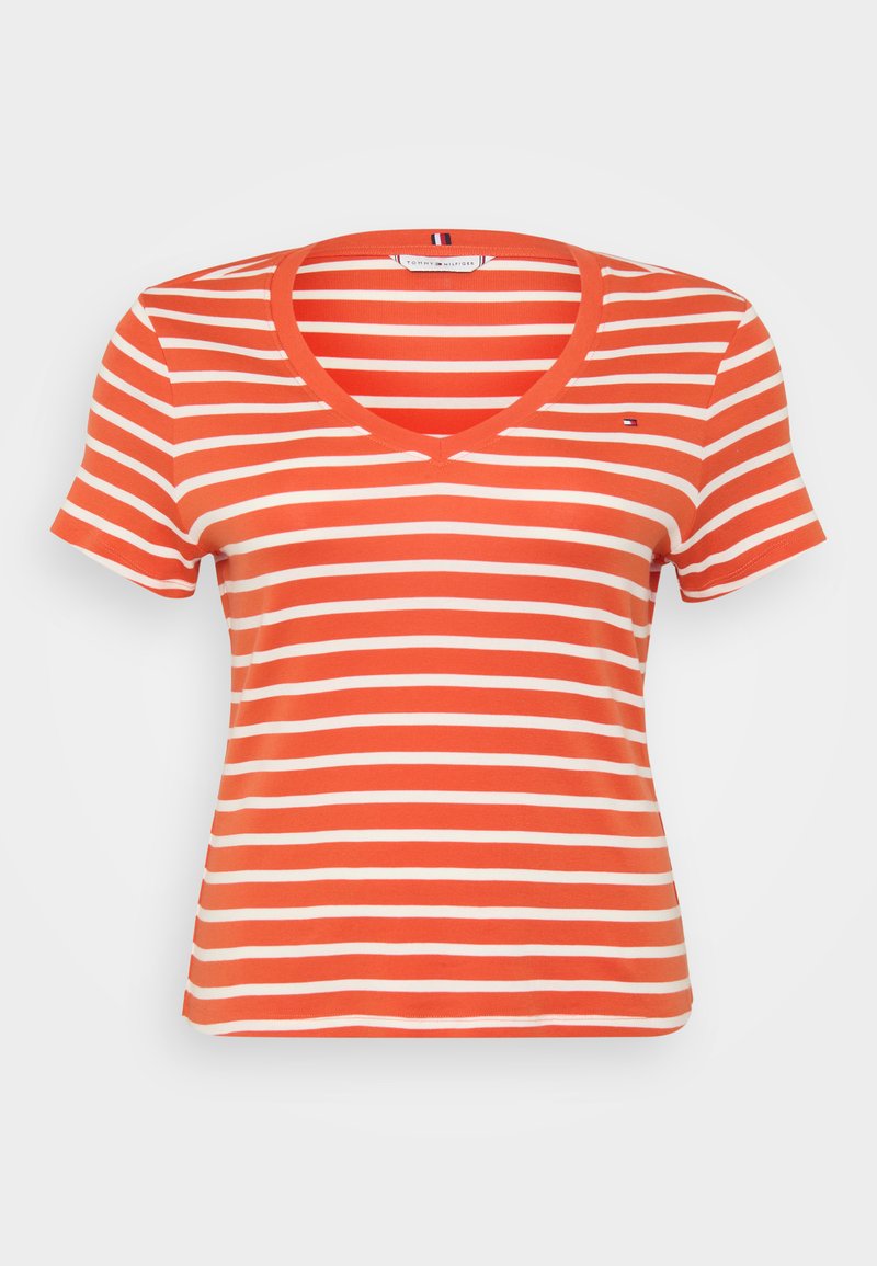 Tommy Hilfiger Curve T-shirt basic rood