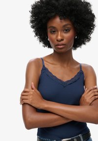 Superdry & Co ESSENTIAL - Top - richest navy