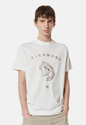 Richmond T-shirt con stampa - bianco