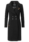 Classic coat - black