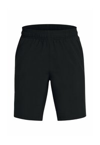 Under Armour TECH WOVEN WORDMARK - Pantalón corto de deporte - black