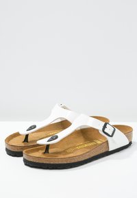 Birkenstock GIZEH - Sandali - weiß