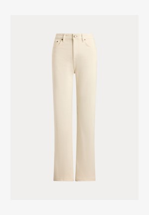 Lauren Ralph Lauren Petite, HIGH-RISE STRAIGHT JEAN - Jeans Straight Leg - cream wash