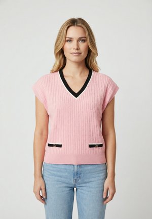 PRIVA  - Camiseta estampada - rose