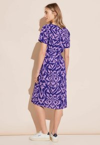 Street One PRINT - Vestido camisero - blau