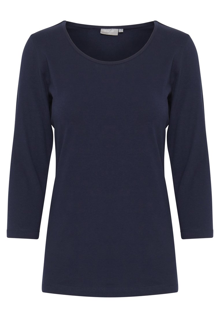 Fransa Longsleeve donkerblauw