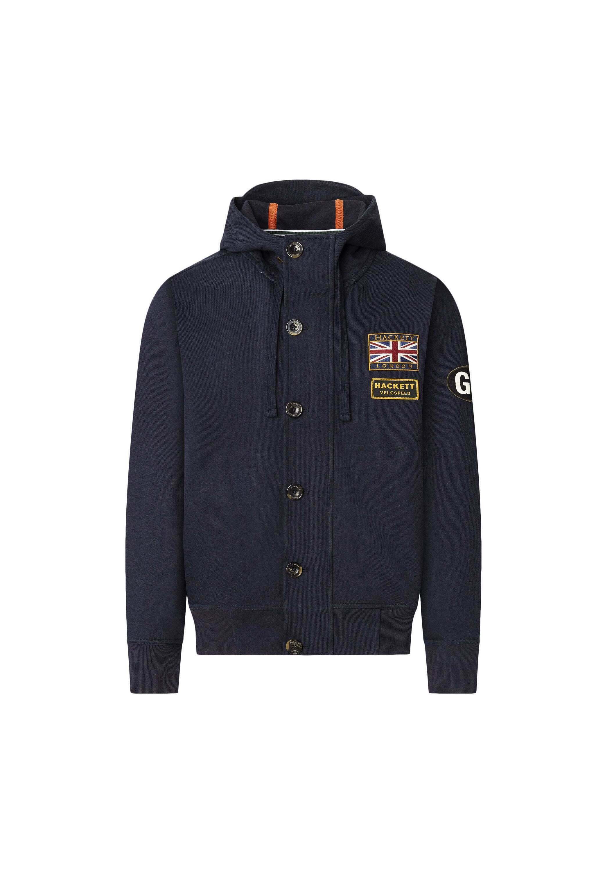 HACKETT LONDON ネイビー フロントダウンニット XXLARGE HACKETT LONDON ネイビー フロントダウンニット XXLARGE