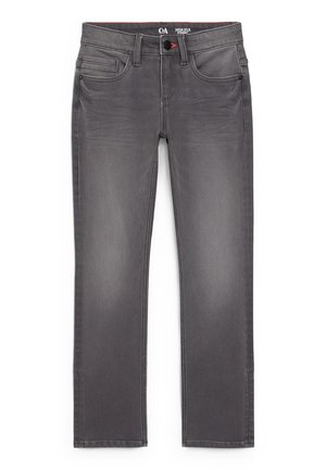 Jean droit - dark grey