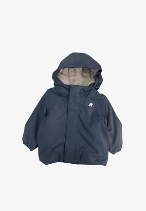 K-Way, E. JACK TWILL SOFT BEAVER UNISEX - Vinterjakker - blue d - grey w
