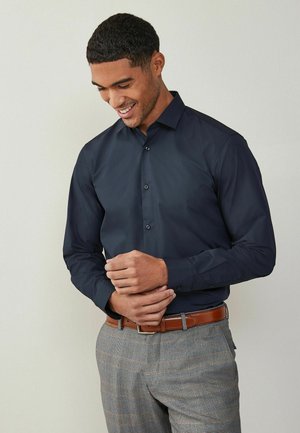 EASY CARE REGULAR FIT SINGLE CUFF - Krekls - blue navy