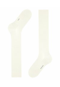 FALKE CLIMAWOOL - Kniekousen - off-white