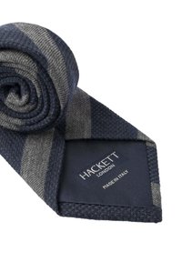 Hackett London STRIP - Cravate - granite grey