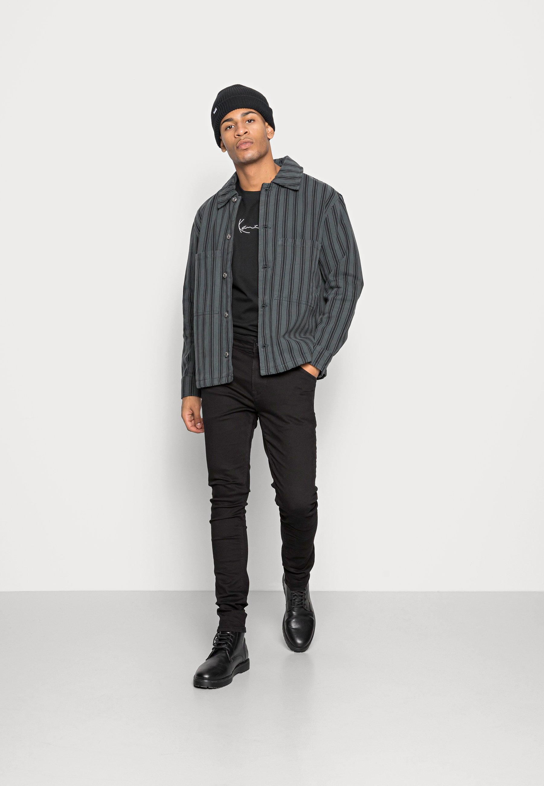 Weekday BRYANT STRIPED - Denim jacket 