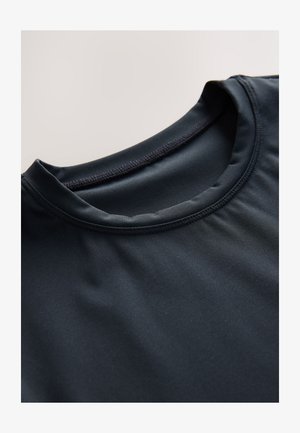 Self., REGULAR FIT - SELF SHORT SLEEVE - Tricou basic - black