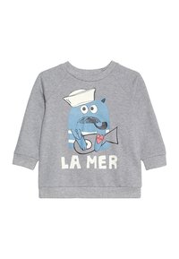 La Queue du Chat Sweatshirt - mottled grey