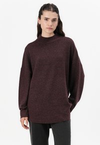 Vero Moda VMPLAZA HIGHNCK LONG PULLOVER - Vesta - wine tasting