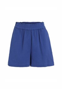 VILA HIGH WAIST  - Šortai - mazarine blue