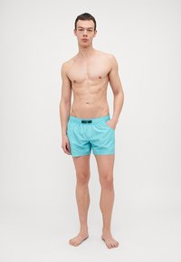 MOSCHINO SWIM SHORT BOXER - Calções de banho - light blue