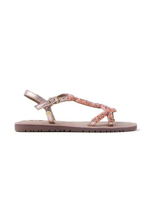 BEADED BARAGOI - Sandalias - coral