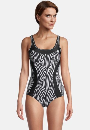 Swimsuit - schwarz weiß