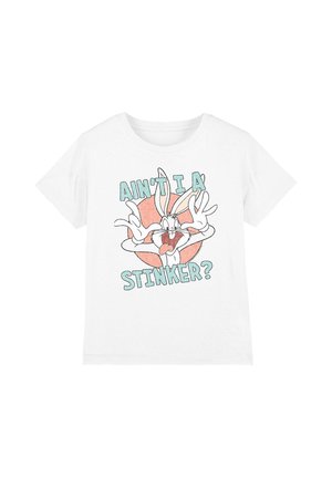 Cotton Soul, LOONEY TUNES AINT I A STINKER UNISEX - Print T-shirt - white