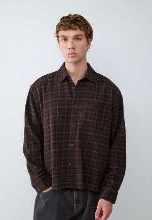 Balmohk, Boxy Fit - Camicia - coffee bean