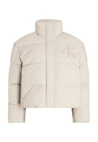 Calvin Klein Jeans MONOLOGO PUFFER - Bombejakke - pelican