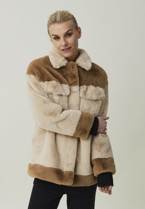 YVONNE - Winter jacket - beige multi