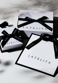 Latelita VALENTINA DROP COLOMBIAN EMERALD - Earrings - green