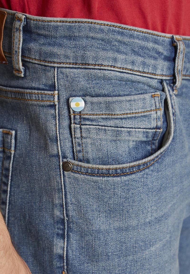 La Martina TOBIAN Vaqueros rectos - light indigo denim/azul -