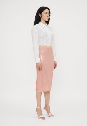 N°21 GONNA - Puzdrová sukňa - rosa chiaro