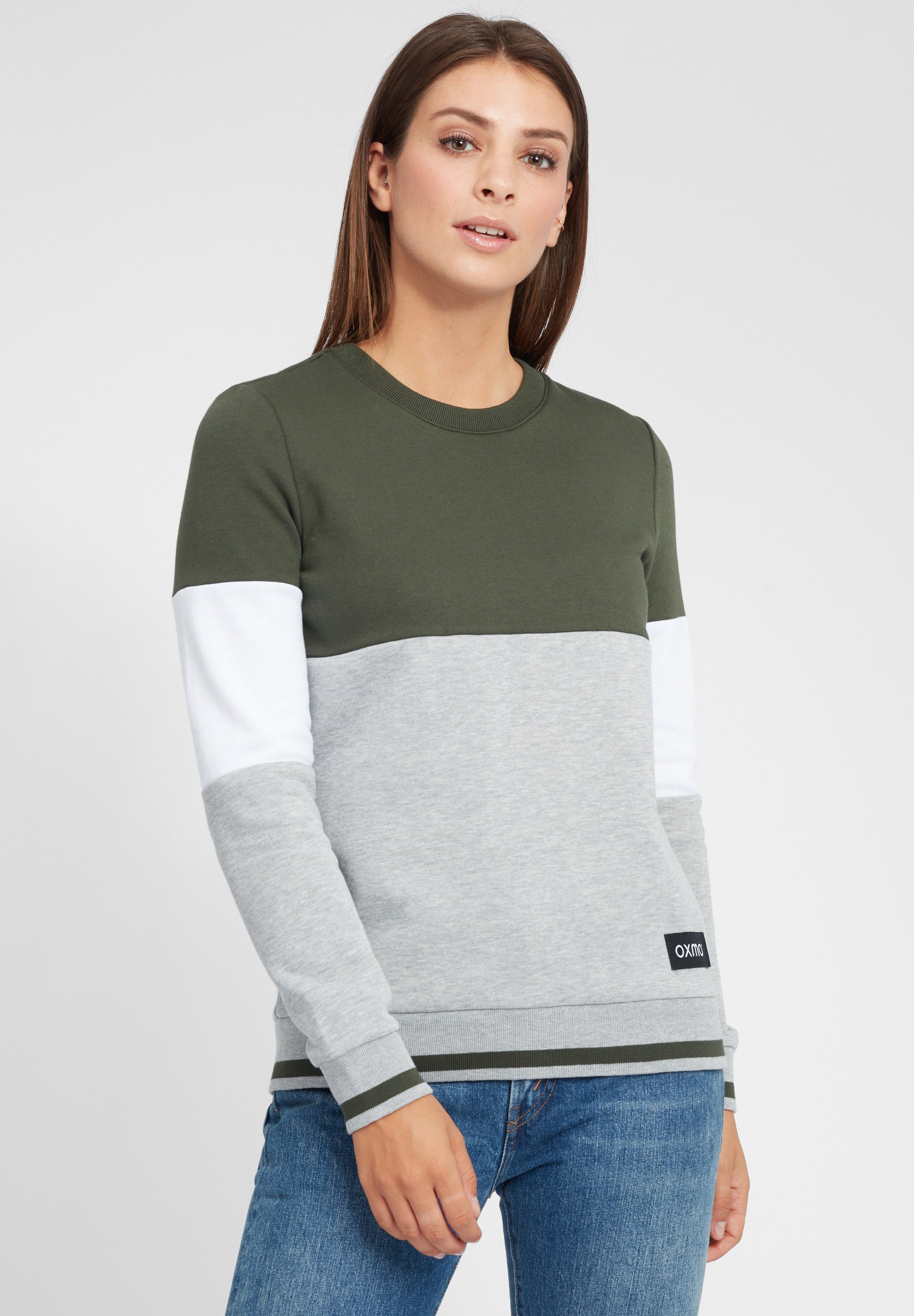 Oxmo OXOMAYA - Sweatshirt - climbing ivy/grøn - Zalando.dk