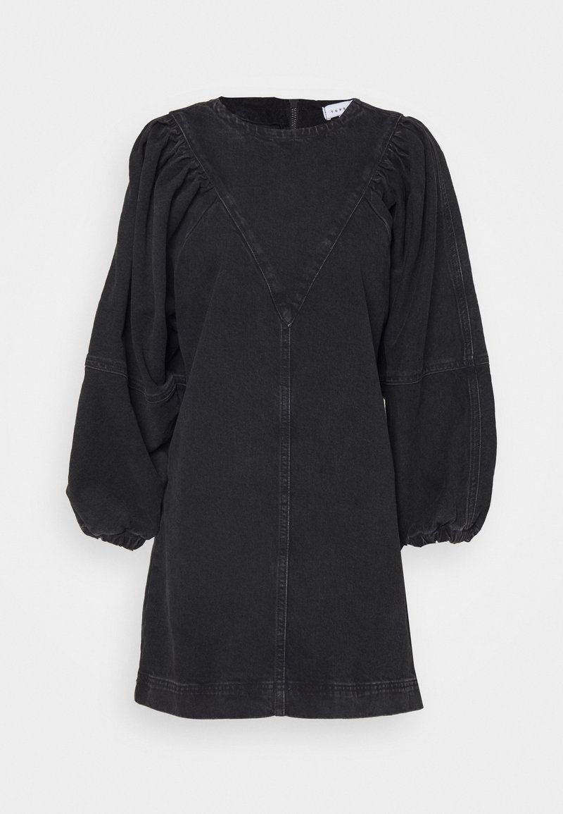 Topshop Petite Jeansjurken zwart Topshop Petite Jeansjurken zwart