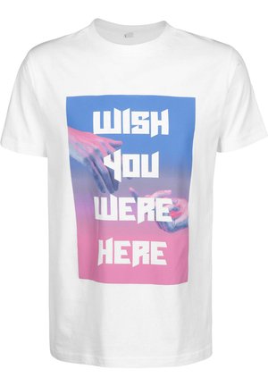 Print T-shirt - white